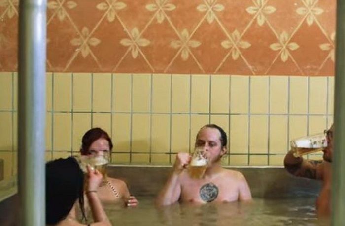 Piscina cerveza