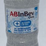 AB InBev Chile compromete más de 100.000 unidades de gel antibacterial con alcohol extraído de la elaboración de su cerveza 3 Alcohol gel AB