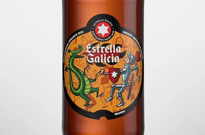 Estrella Galicia edición especial Sant Jordi