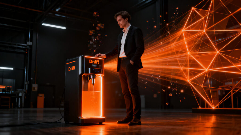 HASP Global: la startup colombiana presenta Draëft, su dispensador inteligente de cerveza