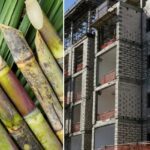 Bloques de construcción Plock fabricados con residuos reciclados y fibras naturales