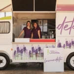 Campos de lavanda en Tiedra, Valladolid, donde Tiedra de Lavanda elabora cerveza, vino y helado