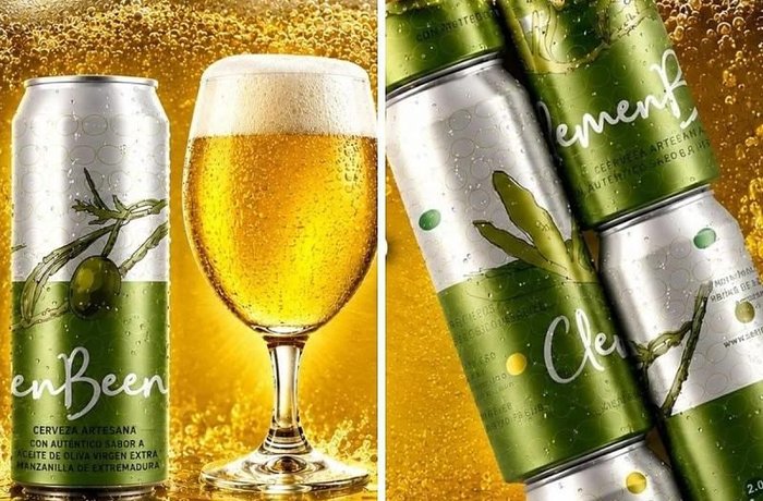 Clemenbeer: Aceites Clemen lanza una lager con aceite de oliva virgen extra elaborada con aceituna Manzanilla de Extremadura