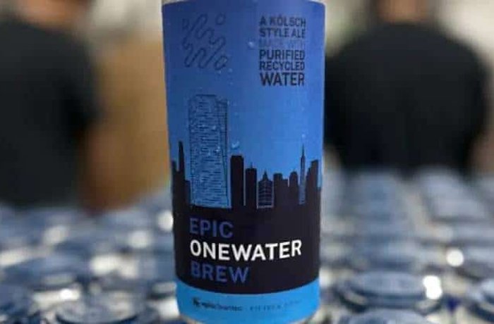 Epic OneWater Brew, cerveza elaborada con agua reciclada por Epic Cleantec y Devil's Canyon Brewing