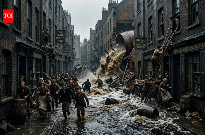 La Gran Inundación de Cerveza de Londres de 1814, el desastre que mató a ocho personas