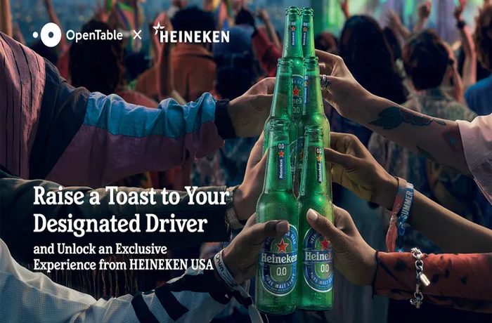 Heineken y OpenTable premian al conductor designado con un piloto en Houston