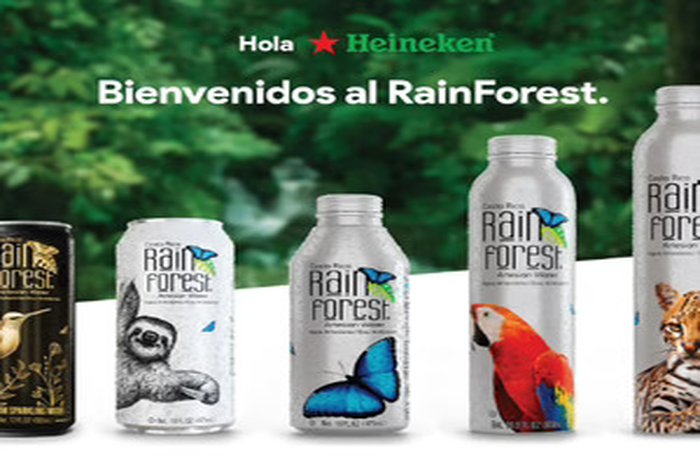 Heineken adquiere RainForest Water, agua artesiana premium de Costa Rica