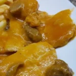 Solomillo de pavo a la cerveza de trigo con champiñones