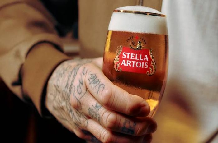 stella artois david beckham caliz cerveza belga