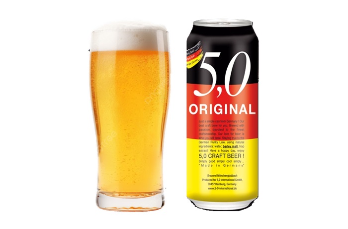 5.0 Craft Beer Original Lager