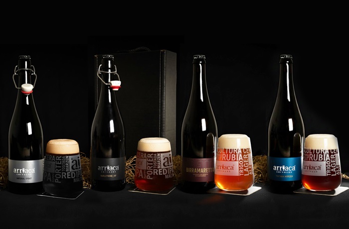 Arriaca presenta la cerveza de mayor graduación de España con fermentación natural 1 Arriaca cerveza botellas premium 75 cl