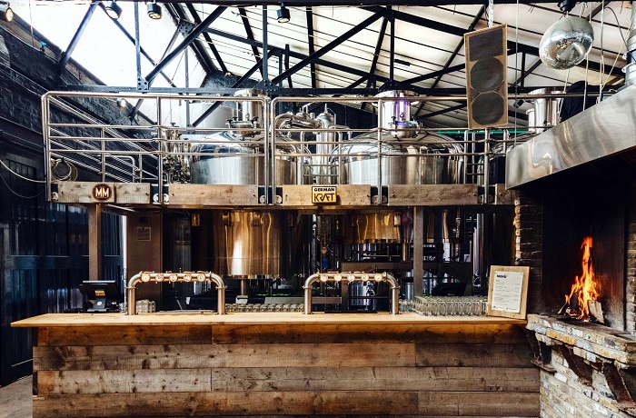 Qué es un taproom de cerveza