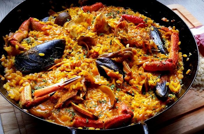 Paella de mariscos Paella de mariscos