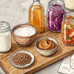 8 alimentos fermentados probióticos para reforzar el intestino: la kombucha, el kéfir y el chucrut lideran la lista