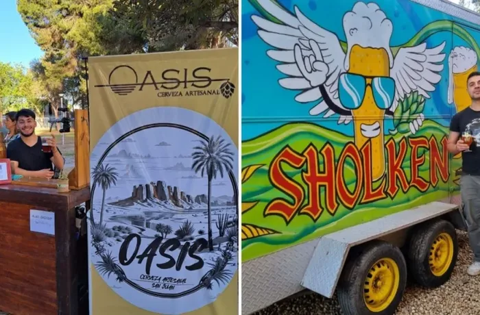 Entre el legado familiar y un oasis en el desierto: las historias detrás de la cerveza artesanal de San Juan