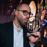 Ben Eyles, director de cerveza de Asahi Beverages Australia, en los Australian Drinks Awards 2026