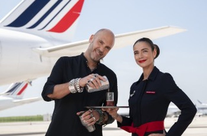 Coleccion de cocteles de Air France con Matthias Giroud