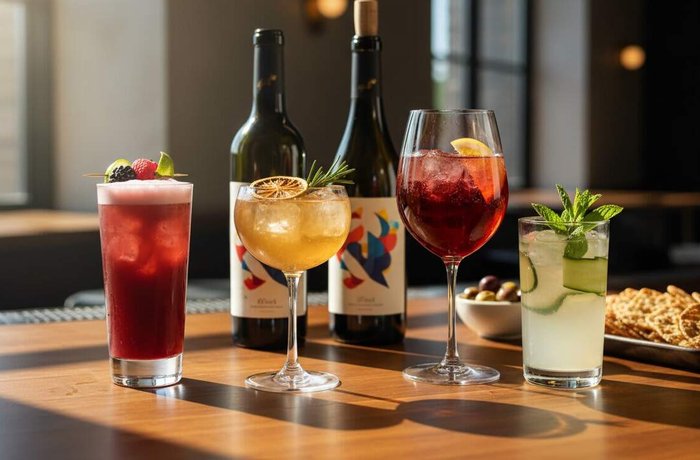 Cocteles y mocktails de vino Familia Torres