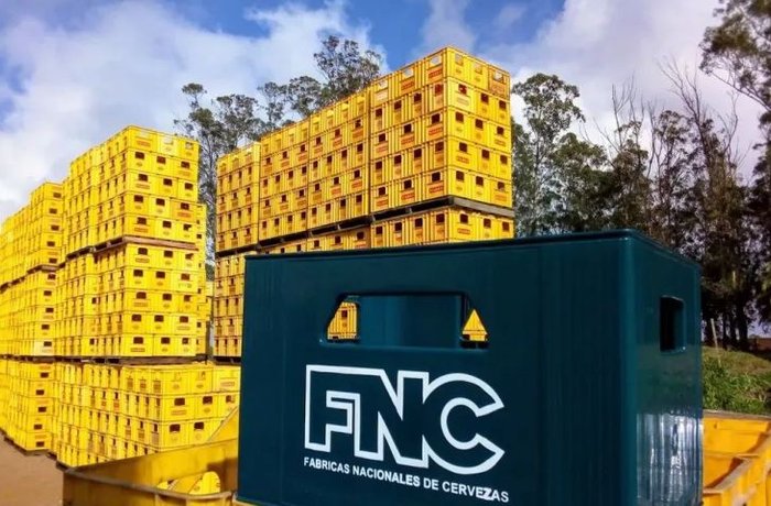 Fábricas Nacionales de Cerveza (FNC) en Uruguay, propiedad de Ambev