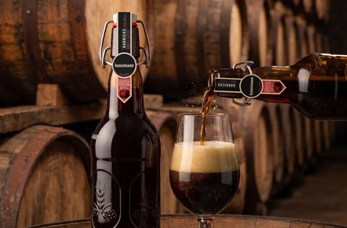 Kunstmann Barrica Cold Brew — Barrel-Aged Sour Beer con café de especialidad