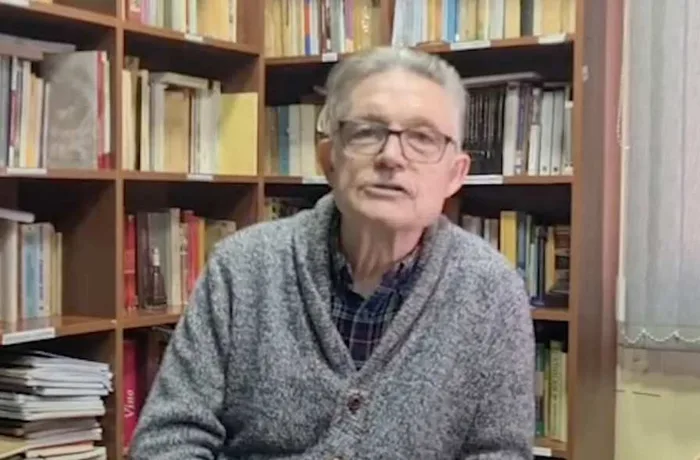 Pablo Lacoste, historiador del vino, durante la entrevista sobre el Congreso Mundial del Vino en Dijon