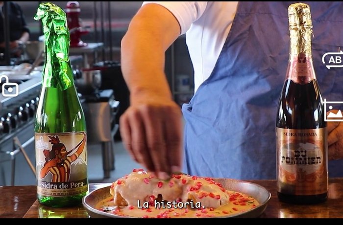 Sidra de Huejotzingo y chile en nogada: la tradición que une a 12 marcas artesanales de Puebla en temporada 9 Sidra artesanal de Huejotzingo y chile en nogada, tradicion de Puebla Mexico