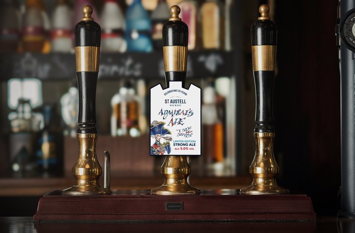 St Austell Brewery revive Admiral’s Ale para celebrar su 175 aniversario