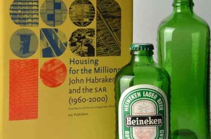 Heineken WOBO, la botella de cerveza rectangular de 1963 diseñada para usarse como ladrillo