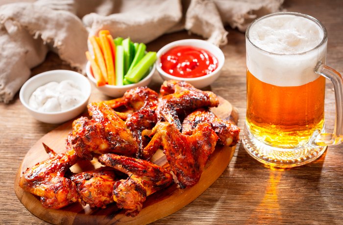 Pollo a la cerveza con salsa reducida de mantequilla, receta paso a paso