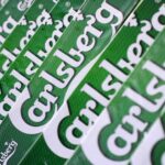 Publicidad de Carlsberg, el grupo danés que compensó con refrescos la caída de sus ventas de cerveza