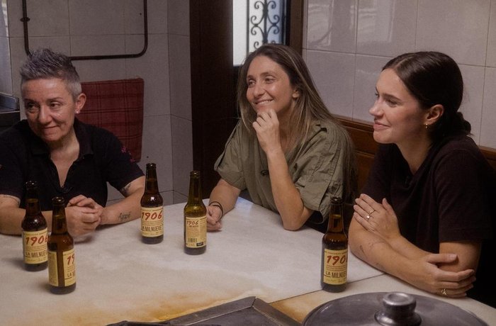 La chef Lucía Freitas, impulsora de Amas da Terra, uno de los proyectos apoyados por Cervezas 1906