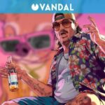 Imagen promocional de GTA 6, cuyas cervezas ficticias Pißwasser, Patriot y No Mames Vice City llegarán a la venta